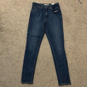 Levi's Dark Blue Skinny Jeans